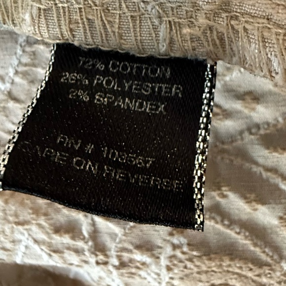 Analogy Floral Patchwork Button-Up Jacket L/XL - Picture 5 of 8